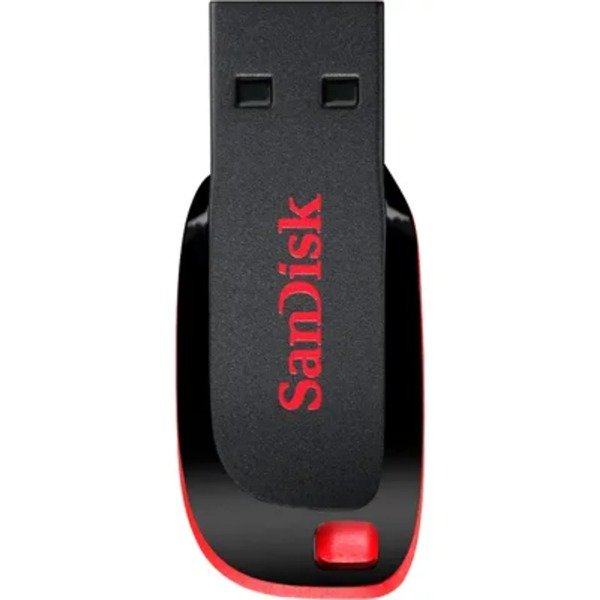 Producto - SanDisk Cruzer Blade Z50 SDCZ50-128G - Negro y Rojo