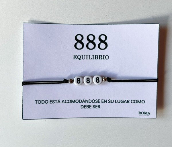 Producto - PULSERA MENSAJE 888