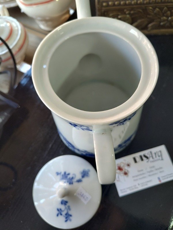 Producto - Tetera Marly azul flores - 4