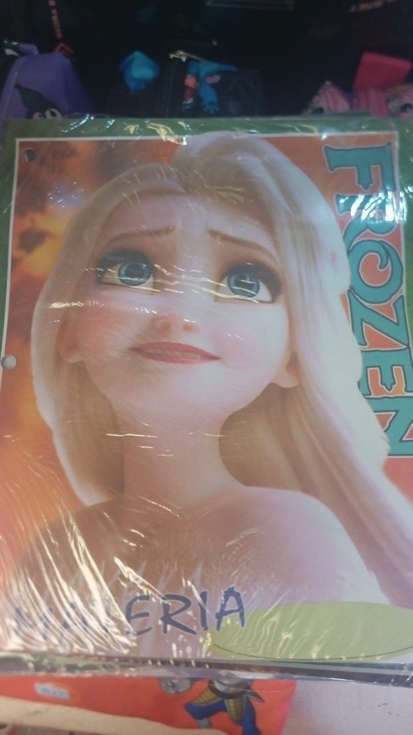 Producto - Carátula Económica Frozen - 0