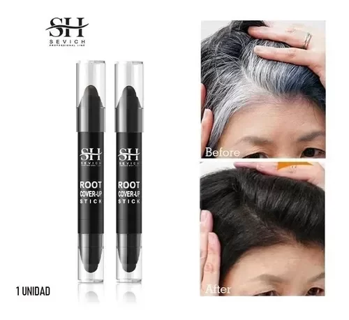 Producto - Lápiz Para Raíces Y Canas Instantáneo Con Goma Sevich
