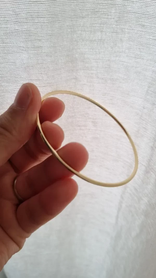 Producto - Esclava sin fin acero dorado 6,2 diametro