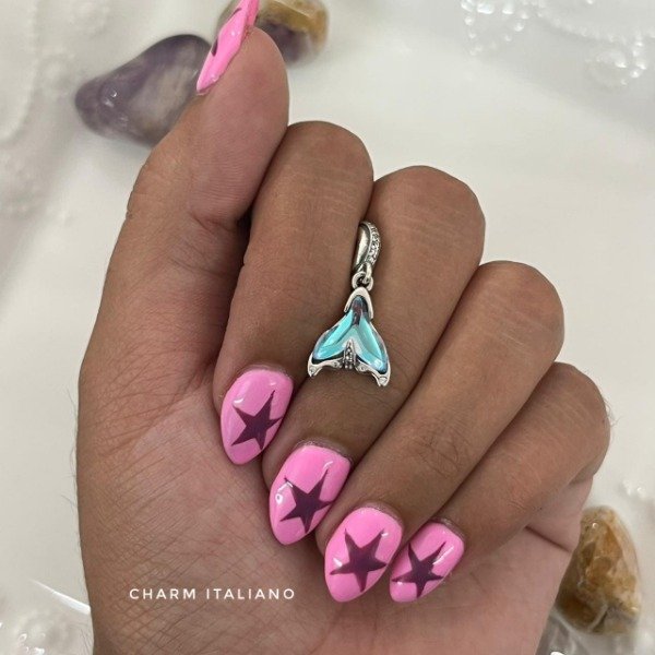 Producto - Dije charm italiano para pandora cola de sirena