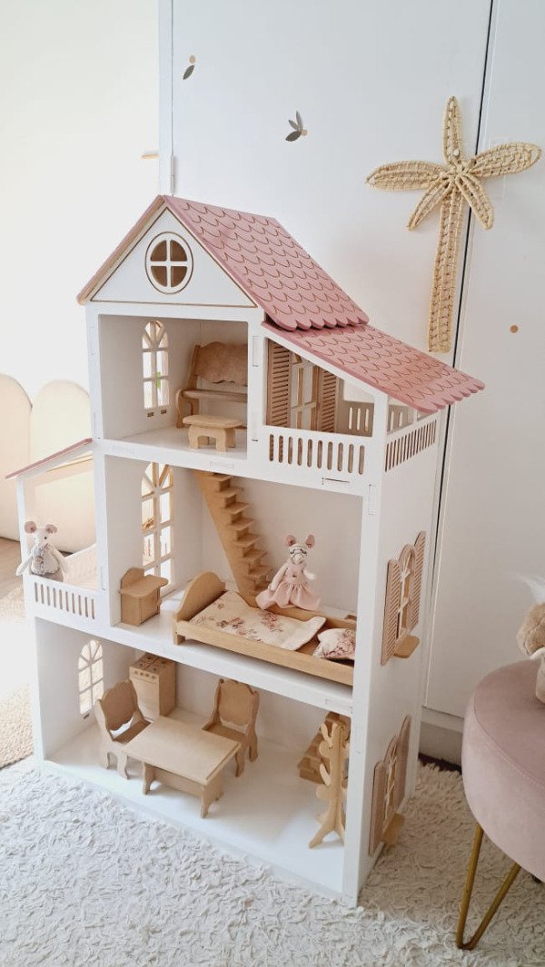 Producto - Casa de Muñecas XL con muebles de regalo!!