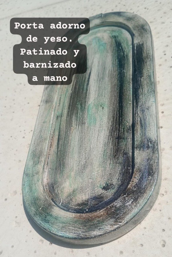 Producto - Porta adorno de yeso