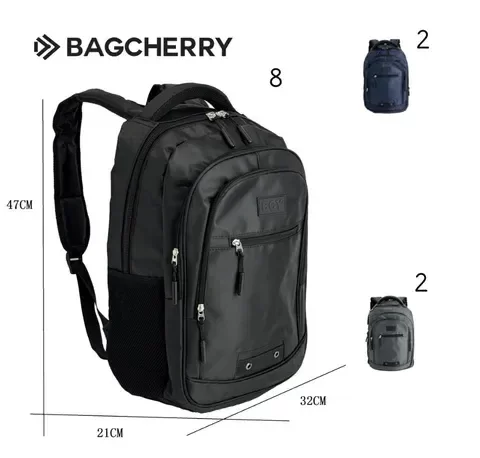 Producto - MOCHILA REFORZADA BAGCHERRY NEGRA