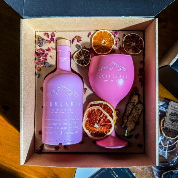 Producto - Aconcagua Rosa + Copa