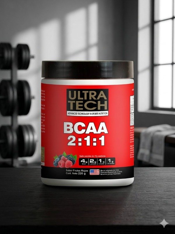 Producto - BCAA 2 1 1 Ultra Tech Energia Recuperacion Y Entrenamientos Intensos
