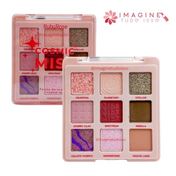 Producto - Paleta cósmica mist Ruby rose