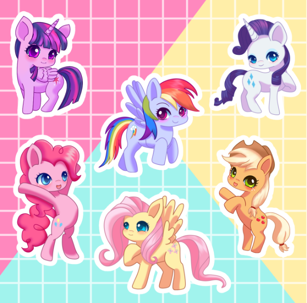 Producto - Sticker "My little Pony" Vinilo