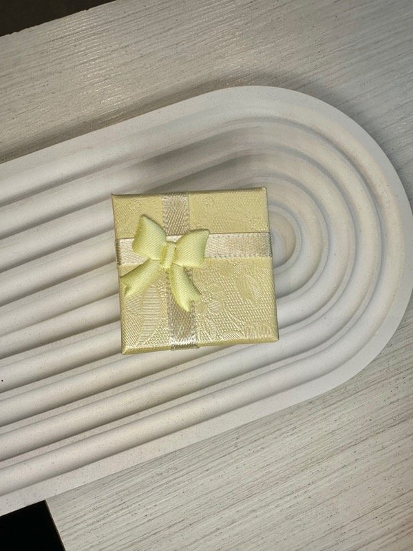 Producto - Cajita Amarilla Porta Anillo