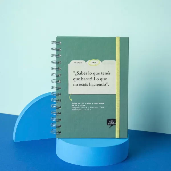 Producto - Agenda neutra Sabés