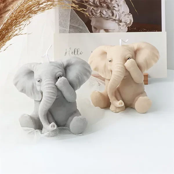 Producto - Molde silicona elefante ojo tapado