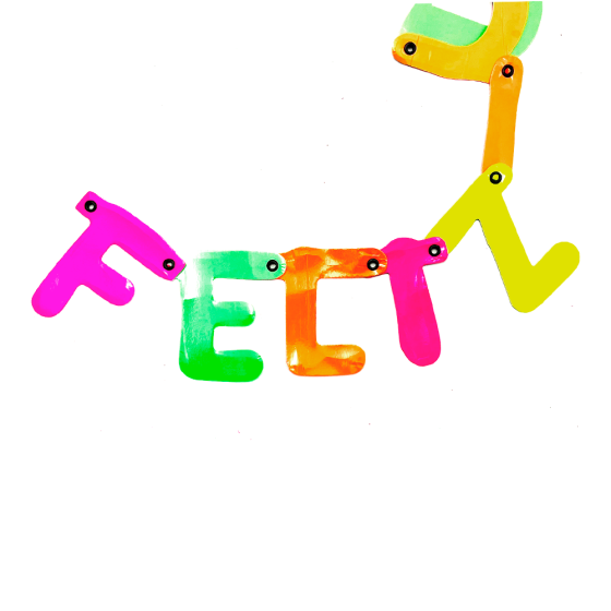 Producto - LETRAS "FELIZ CUMPLEAÑOS" FLUO