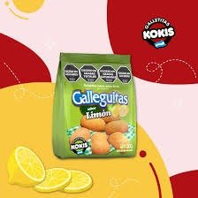 Producto - KOKIS GALLEGUITAS X200G LIMON