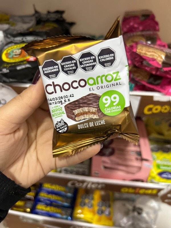 Producto - ALFAJOR CHOCOARROZ DULCE DE LECHE