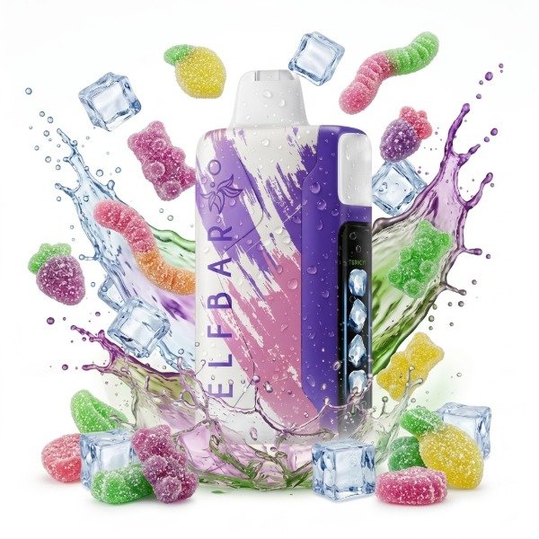 Producto - SOUR LUSH GUMMY - Elfbar Ice King - 40.000 puffs