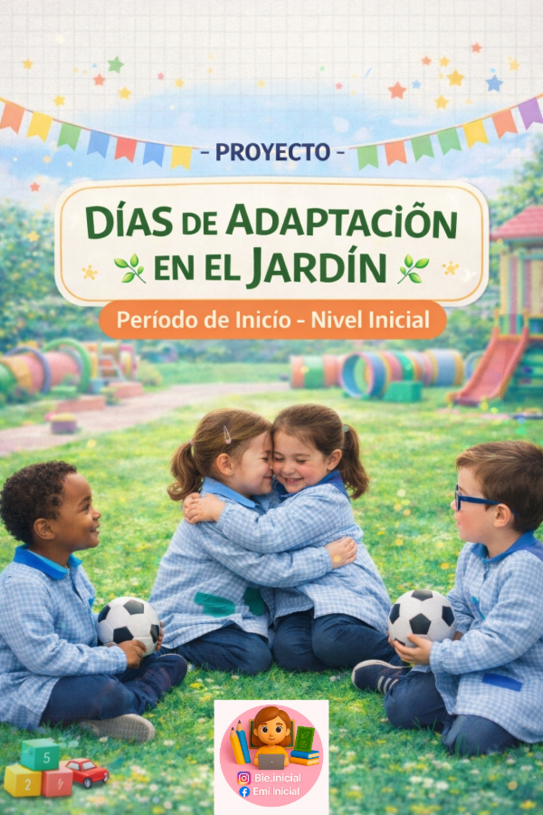 Producto - PROYECTO: "DÍAS DE ADAPTACIÓN EN EL JARDÍN" - PERÍODO DE INICIO