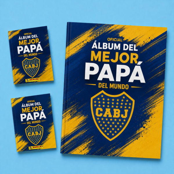 Producto - Álbum de figuritas de Boca "Día del padre"