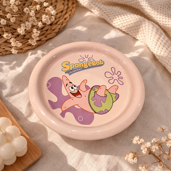 Producto - Plato redondo Bob y Patricio