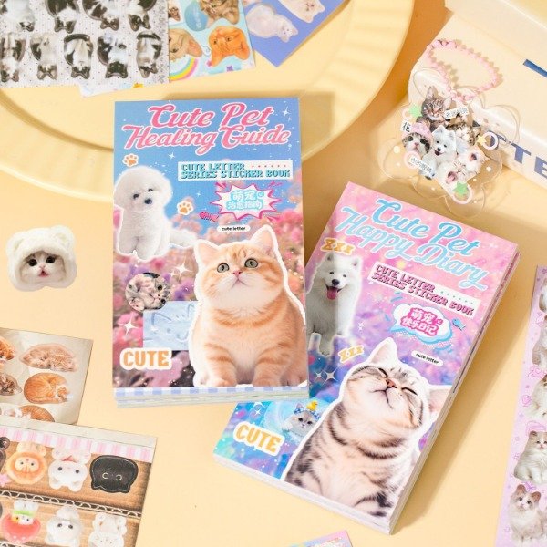 Producto - Libro stickers cute animals