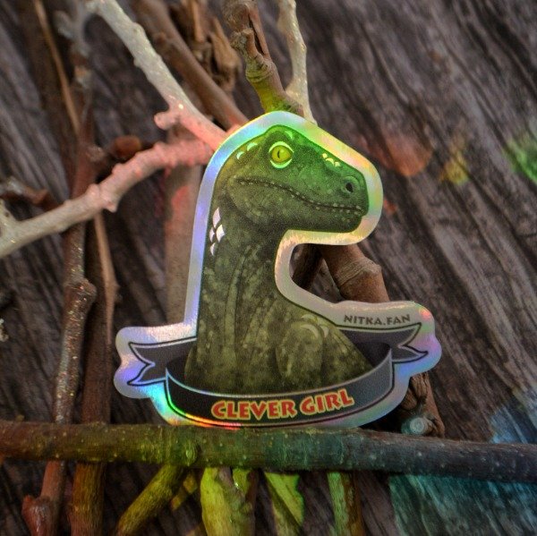 Producto - Clever Girl (imán)