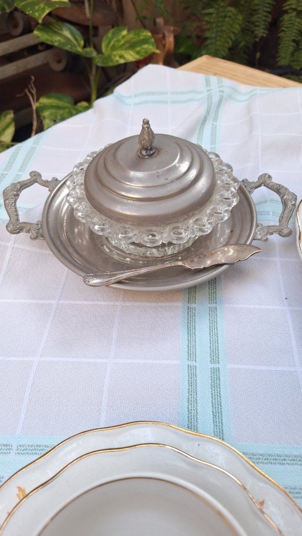 Producto - Mantel cuadrillé granité