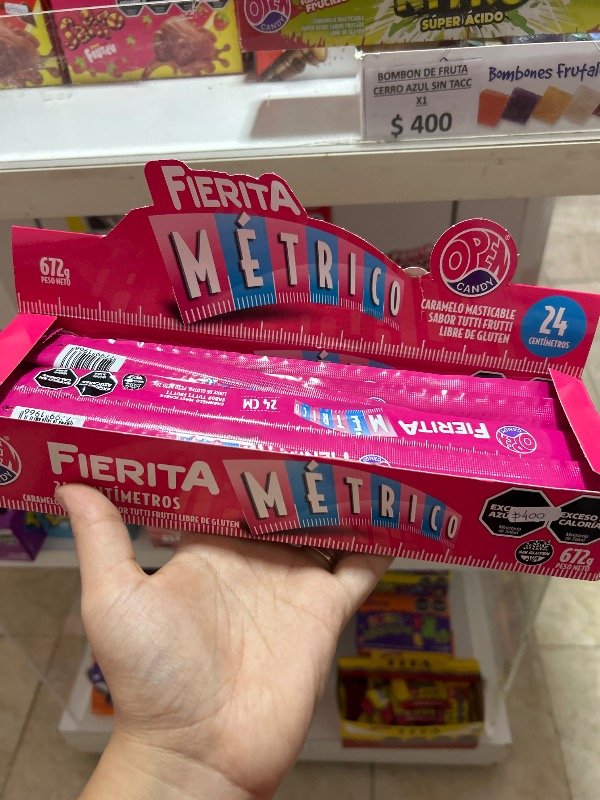 Producto - CARAMELO METRICO FIERITA X1