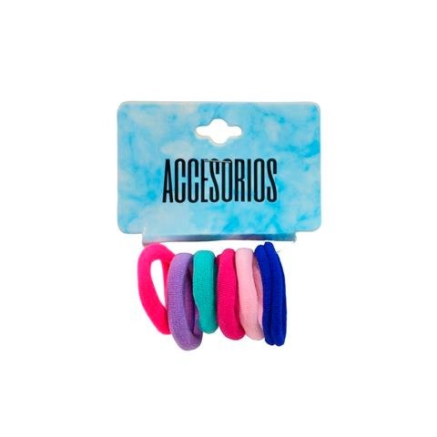 Producto - COLITA PARA EL PELO 3.5CM MULTICOLOR X6 UNIDADES