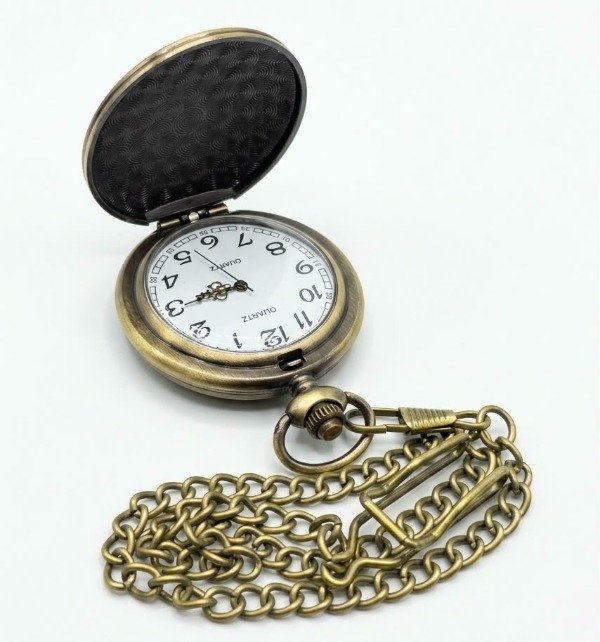 Producto - Reloj Bolsillo Vintage Retro Varios Colores Personalizado - 5