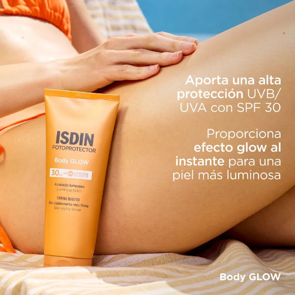 Producto - Protector Solar Isdin Body Glow Spf30 x 200 ml - 2