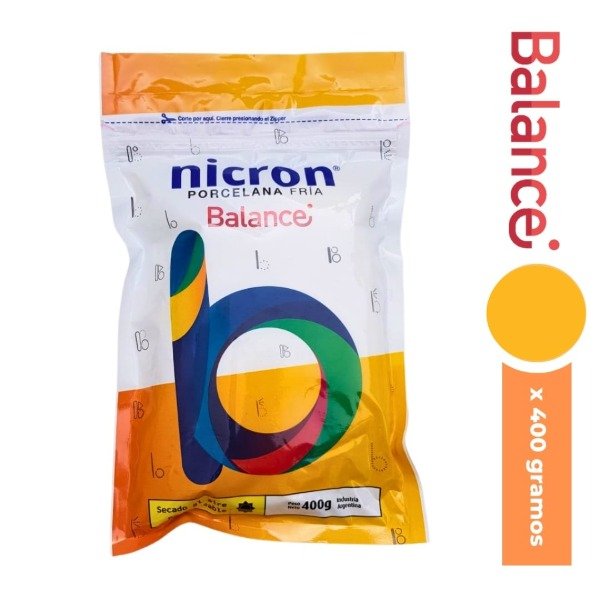 Producto - Porcelana Fría Nicron Balance x400g