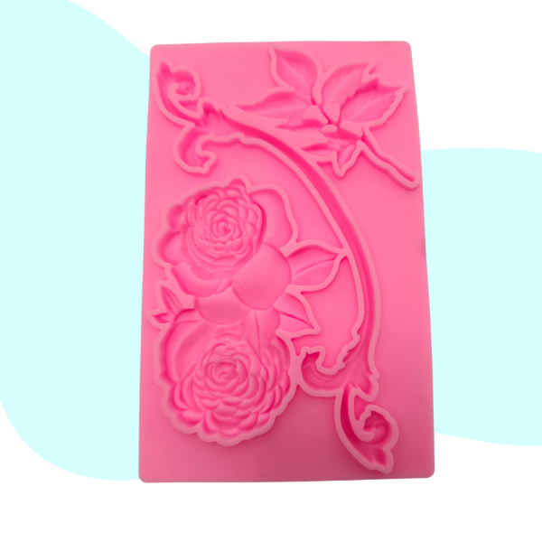 Producto - Molde Ornamento Duo Rosas - 1