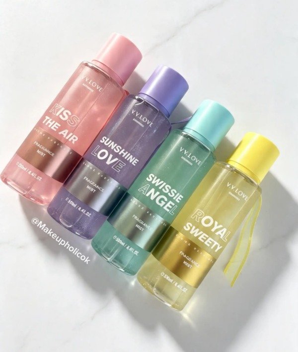 Producto - BODY SPLASH COLORS CON GLITTER  250 ML - V.V. LOVE - 12 UNIDADES SURTIDAS - 0