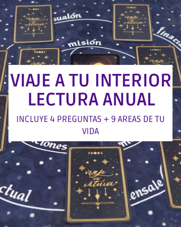 Producto - VIAJE A TU INTERIOR: Lectura general ANUAL