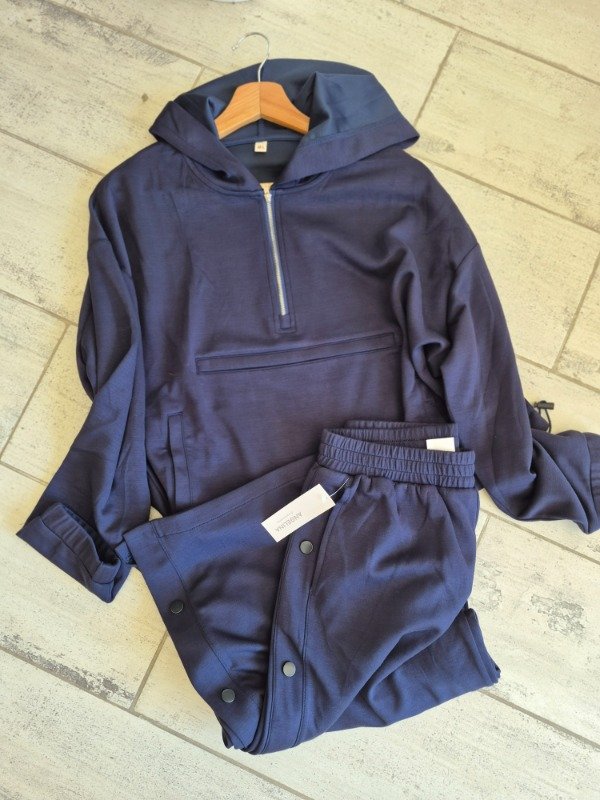Producto - Conjunto Importado Comfy Tencel Azul Pronfundo
