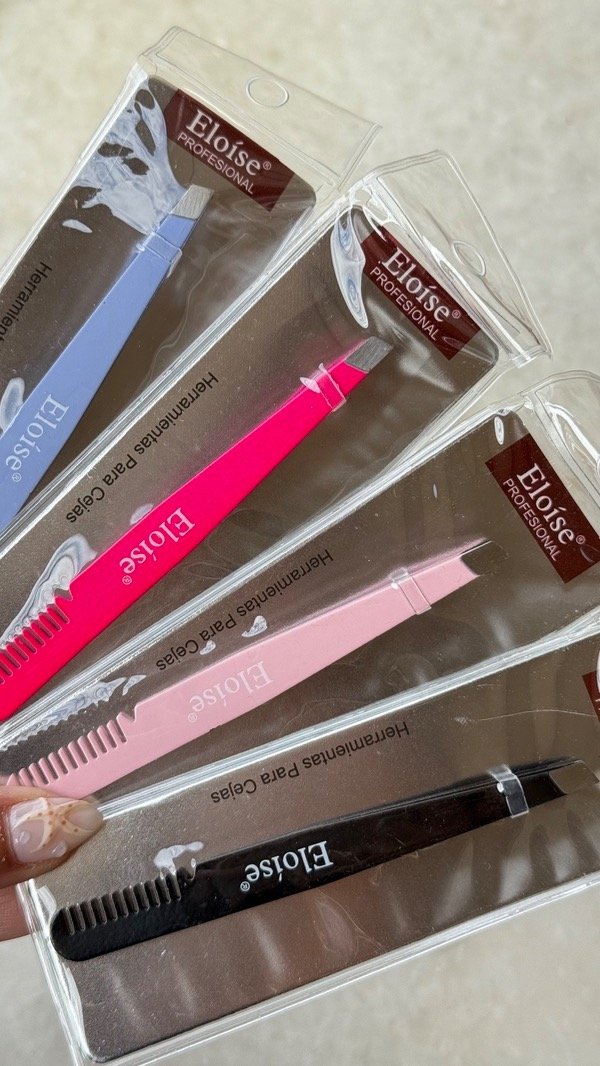 Producto - Pinza de depilar con peine - Eloise