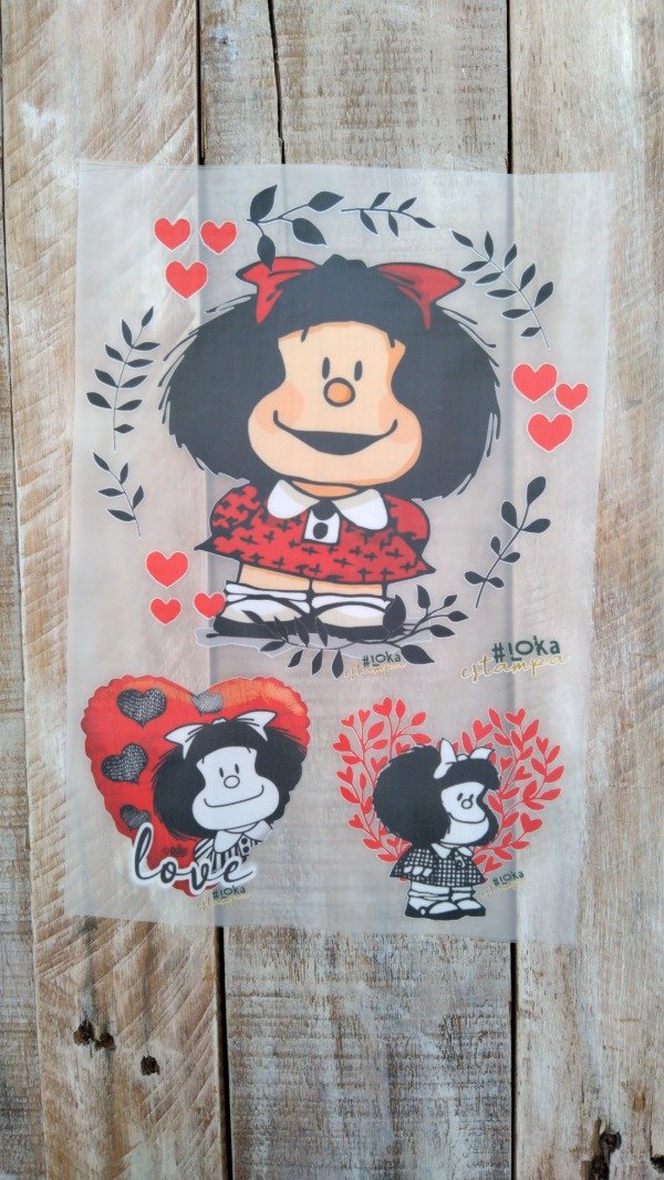 Producto - Termotransferibles 20x29cm Mafalda