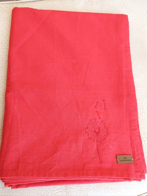 Producto - Mantel cuadrado rojo