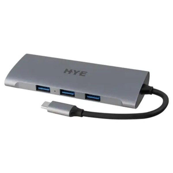Producto - HYE HUB HYEHU-71 - 7 Portas - USB-C - Gris