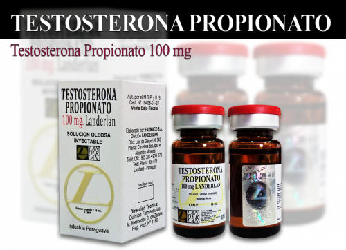 Producto - TESTOSTERONA PROPIONATO 100 mg/mL - LANDERLAN
