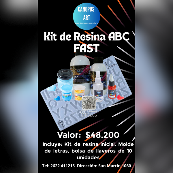 Producto - Kit de Resina ABC Fast