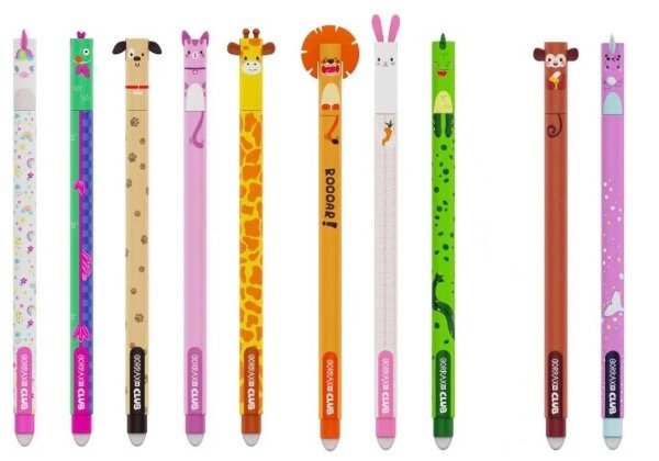 Producto - Lapicera Borrable Filgo Animales Personalizada
