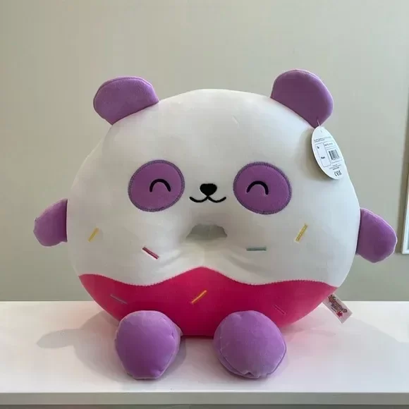 Producto - Almohadon para bebe peluche dona osito 38x32 cm