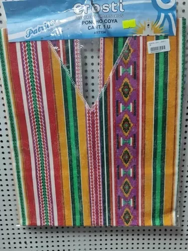 Producto - Poncho de coya crosti