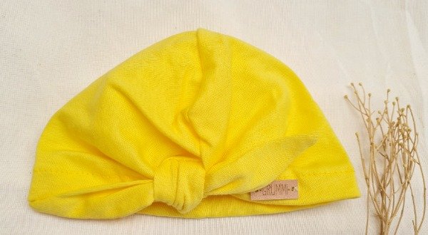 Turbante amarillo