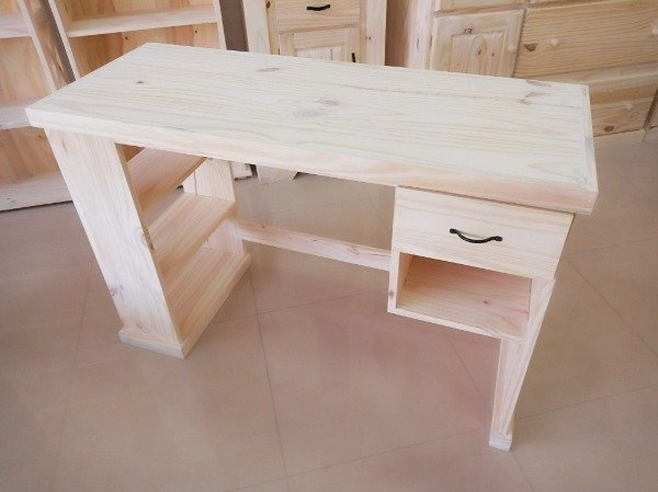 Producto - Escritorio Sureño 1 Cajón y Estante 120x50cm