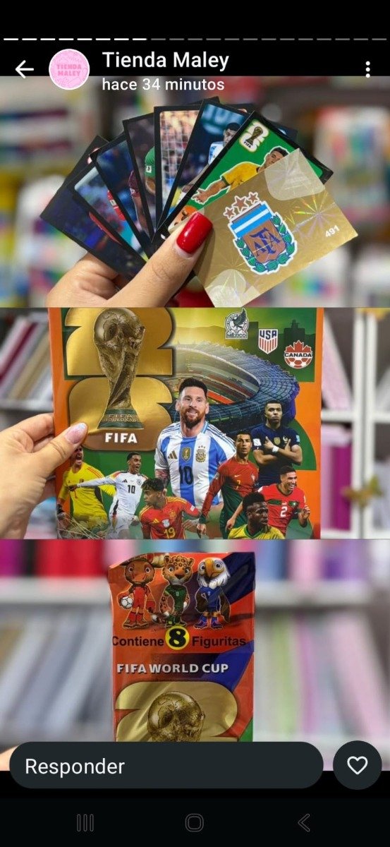 Producto - Combo mundial (2 paq figus+album)