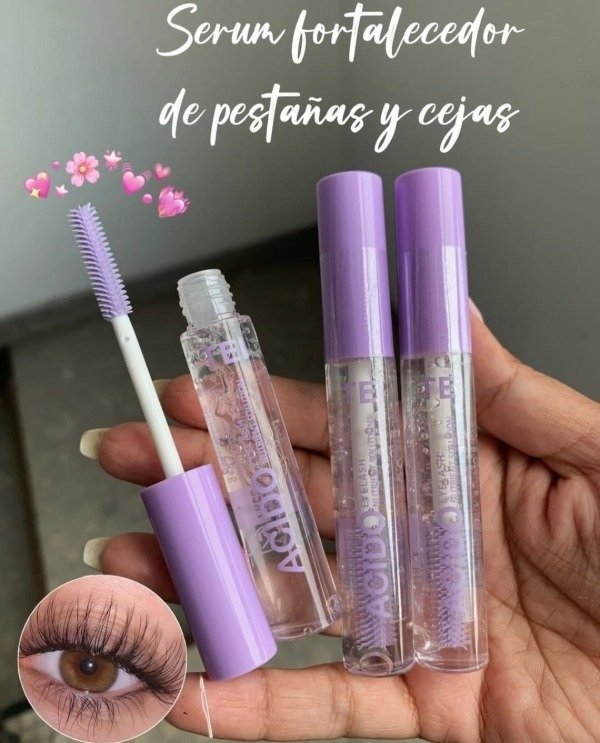Producto - Mascara nutritiva con Ácido Hialurónico para pestañas y cejas- TEI