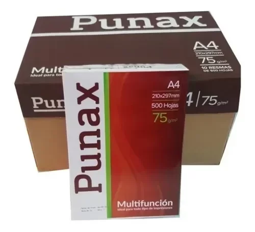 Producto - Resma Ledesma Punax A4 75grs x500